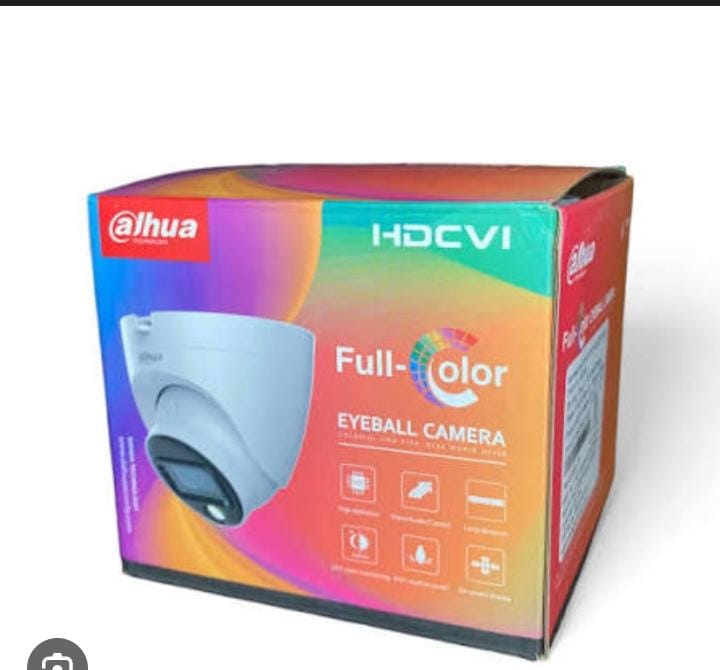 DAHUA 5MP FULL COLOR HD DOME CAMERA   DH-HAC-HDW1509CLQP-A-LED