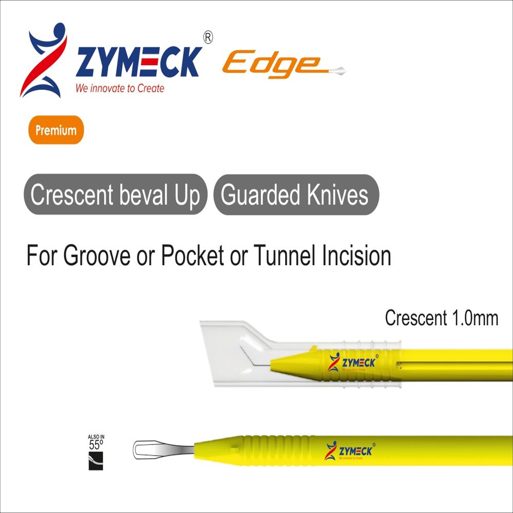 CRESCENT 1.0MM OPHTHALMIC BLADE EDGE