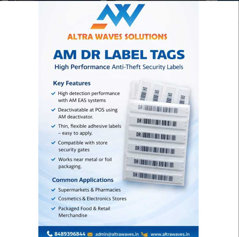 AM DR Label Tag