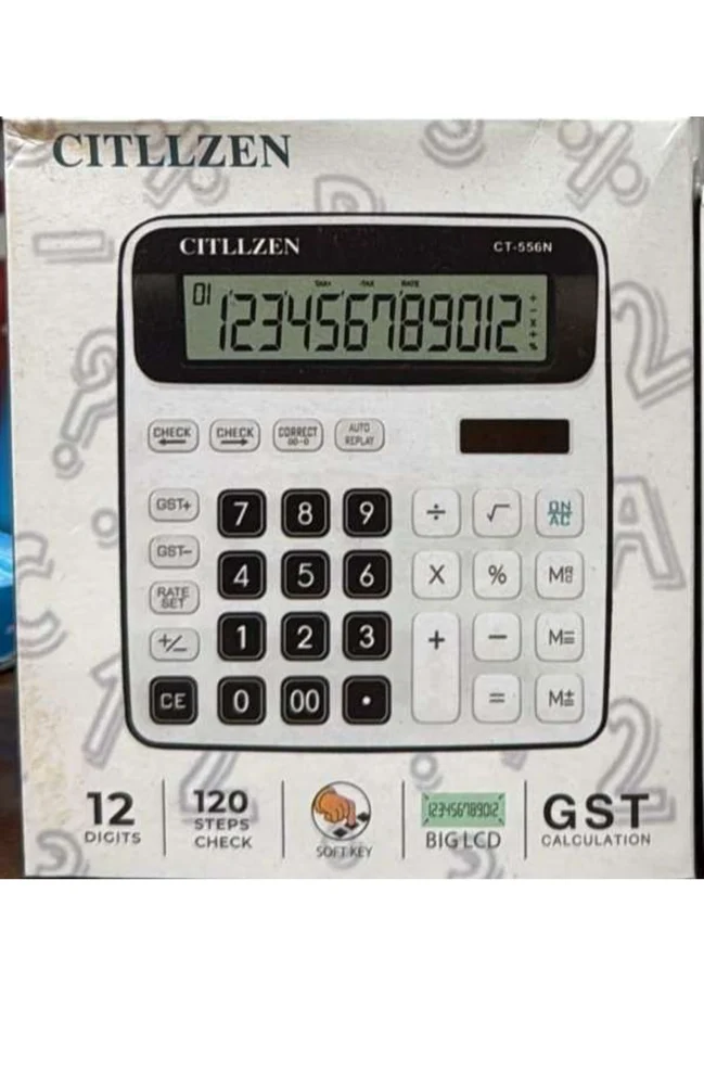 Citllzen CT-556N 12-Digit GST Calculator.