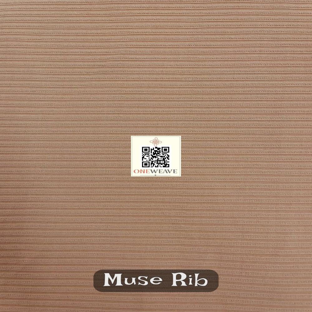 Muserib Polyester Lycra Fabric