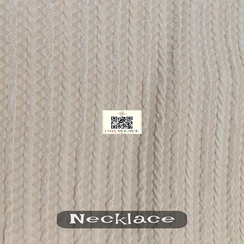 NECKLACE POLYESTER LYCRA FABRIC