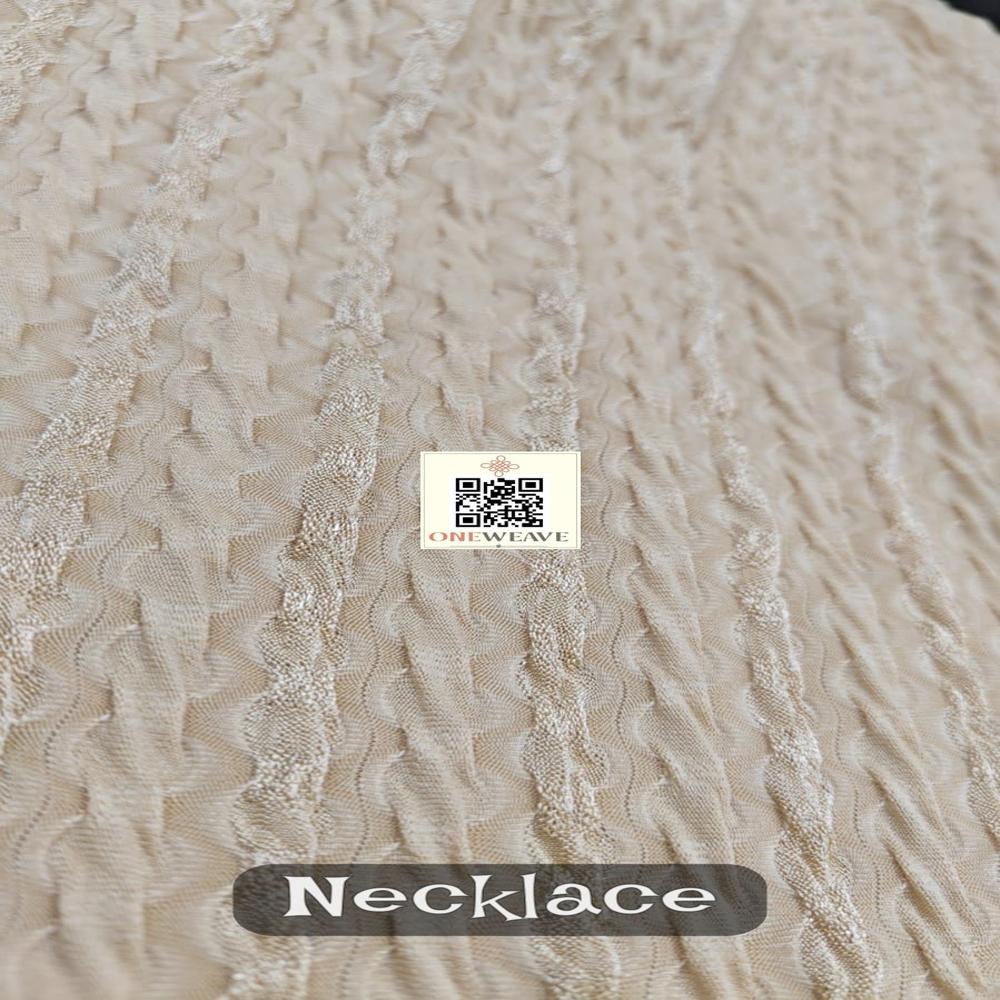 NECKLACE POLYESTER LYCRA FABRIC