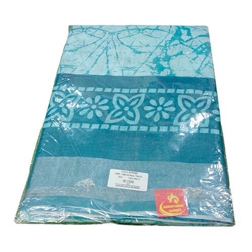 Printed Fancy Cotton Saree