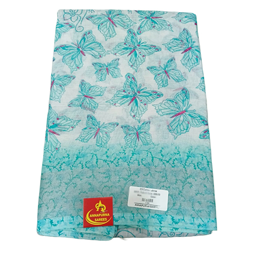 Printed Fancy Cotton Saree
