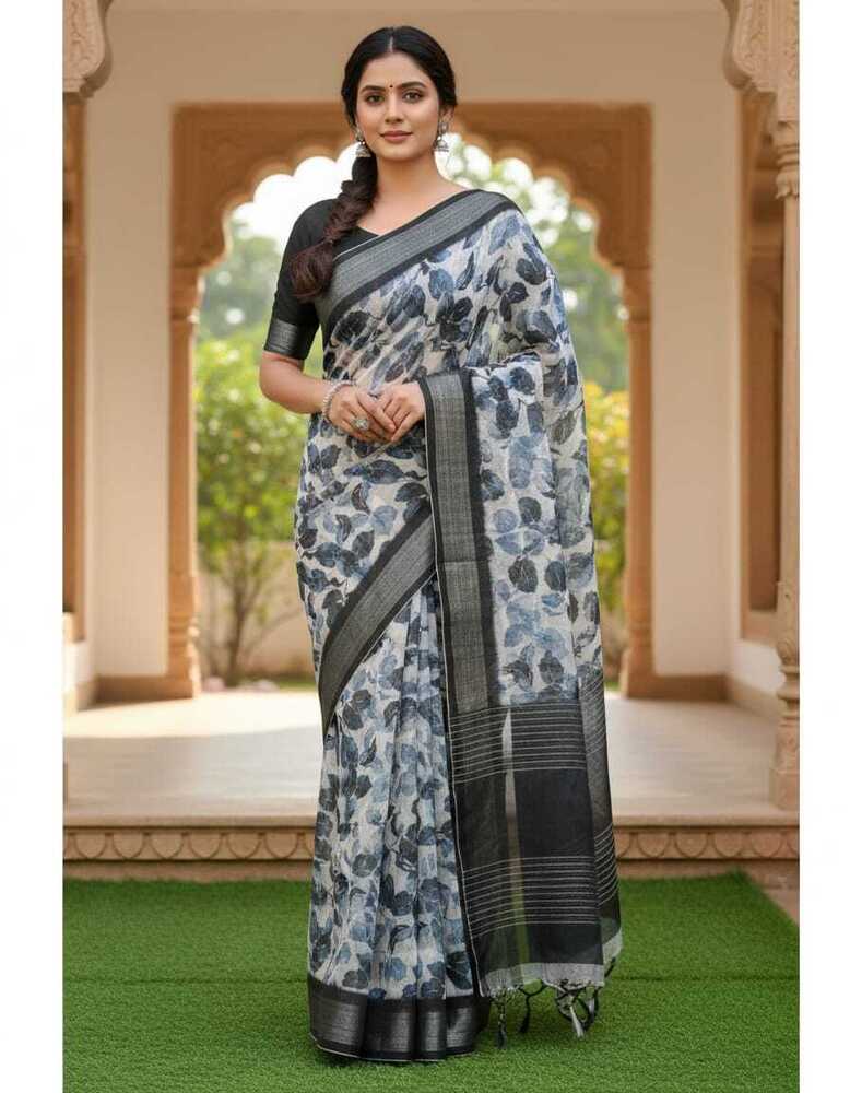 Printed Cotton Saree