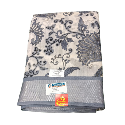 Printed Cotton Saree