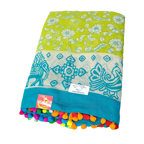 Printed Cotton Saree