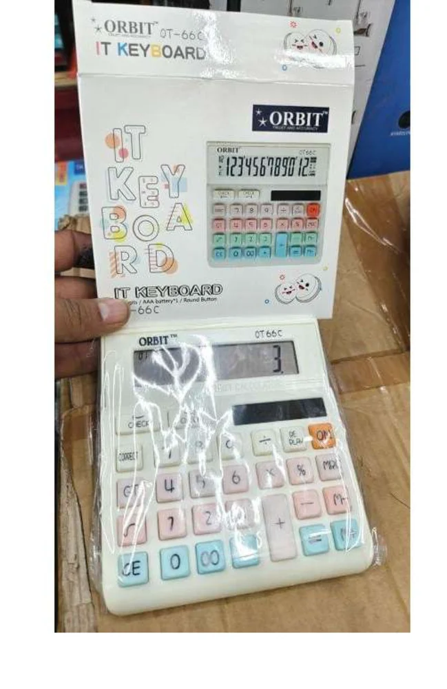 Orbit Ot-66c Basic Calculator. - Color: Any Color