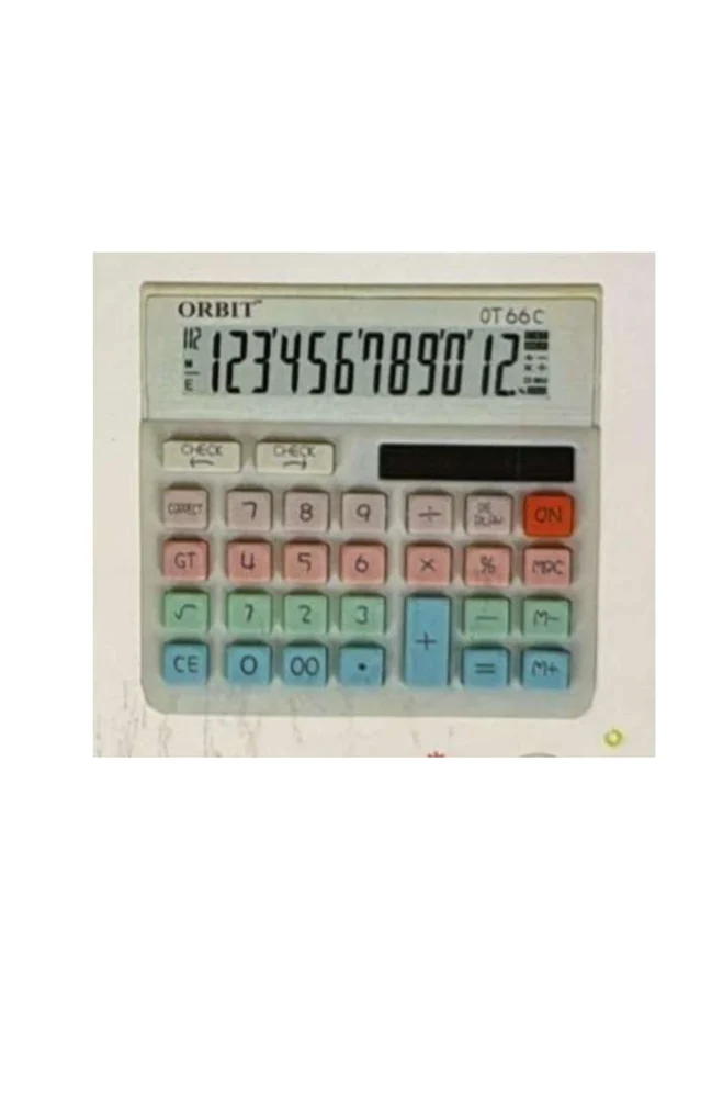 Orbit Ot-66c Basic Calculator. - Color: Any Color