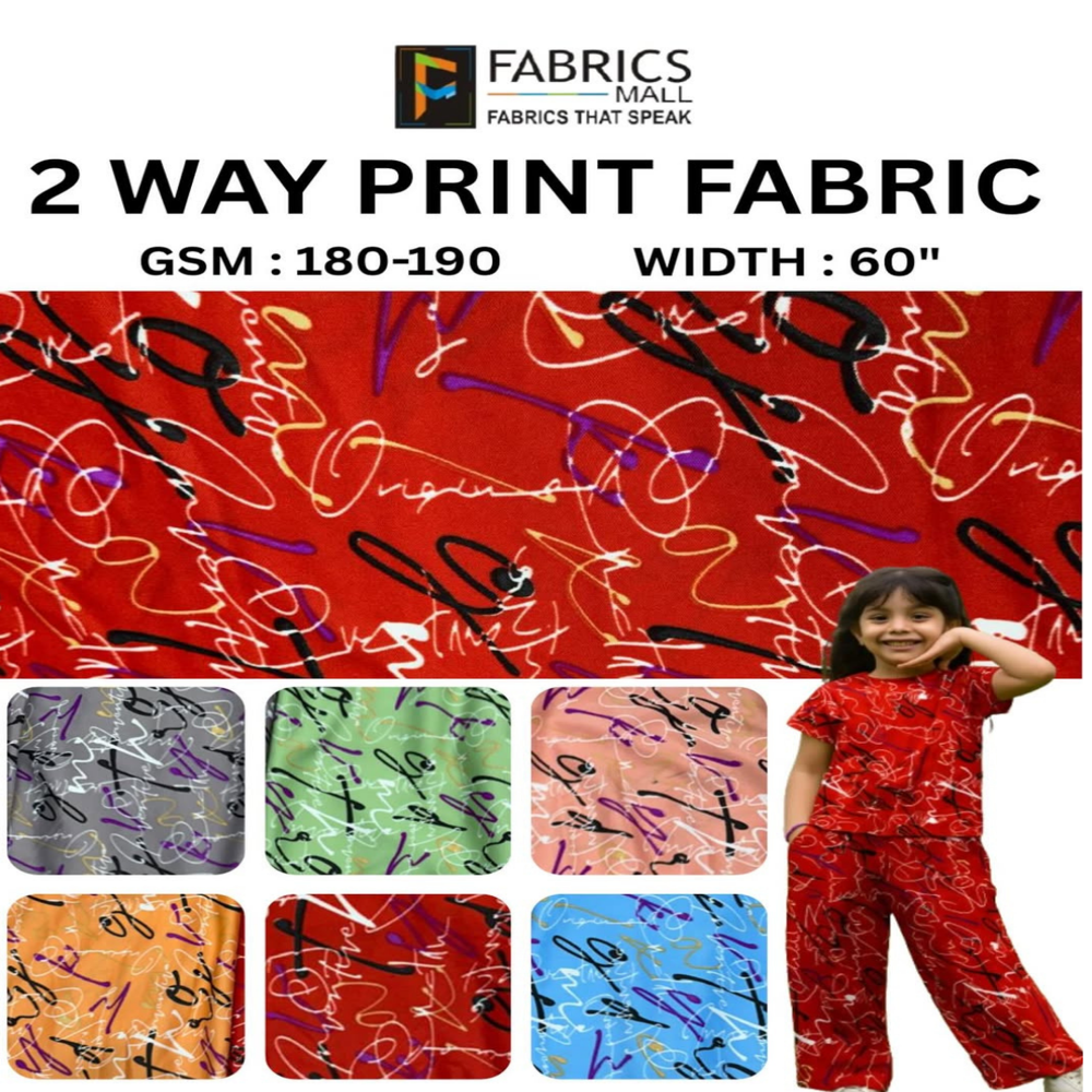 2 Way Print Fabric