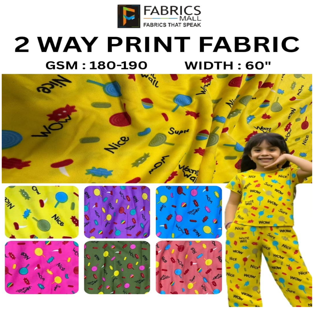 2 way Print Fabric