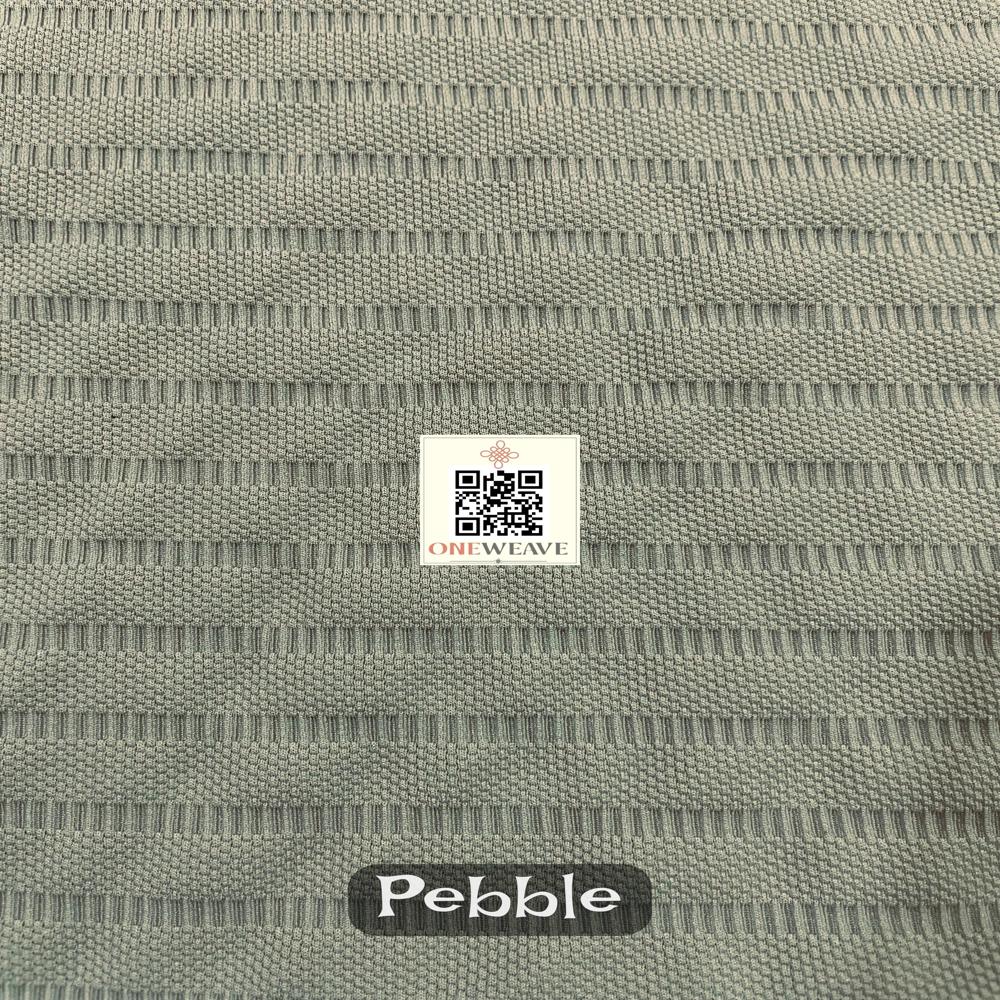 Pebble Polyester Lycra Fabric