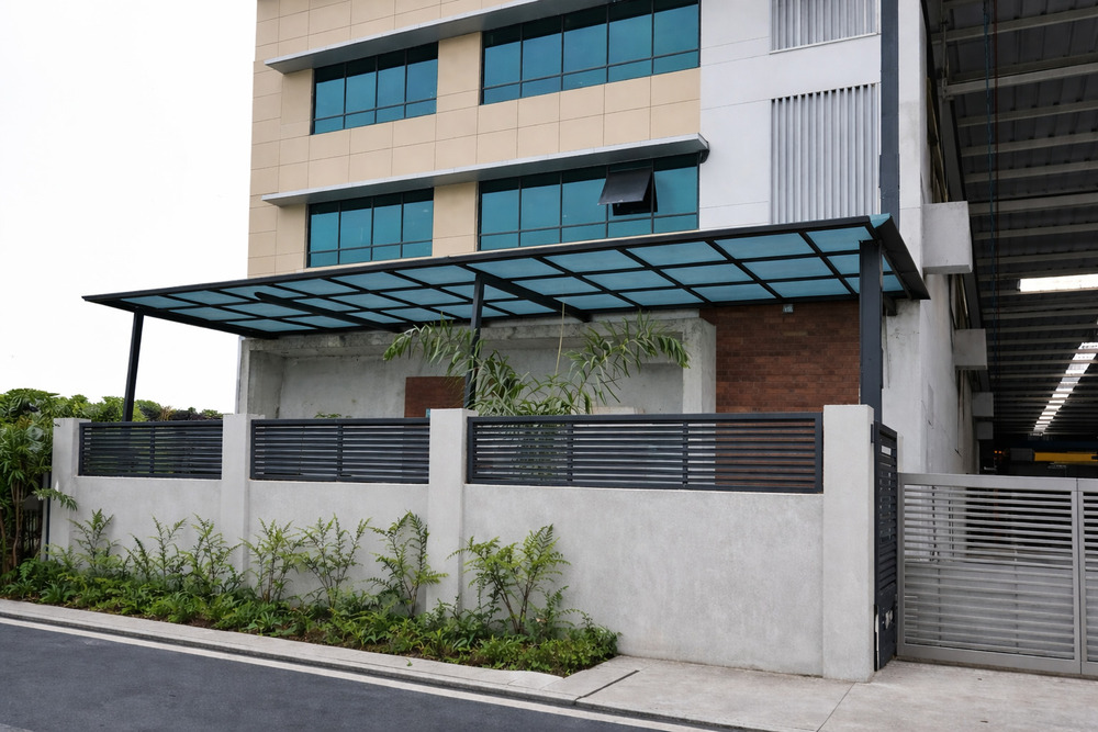 Modern Commercial Building With Sleek Design