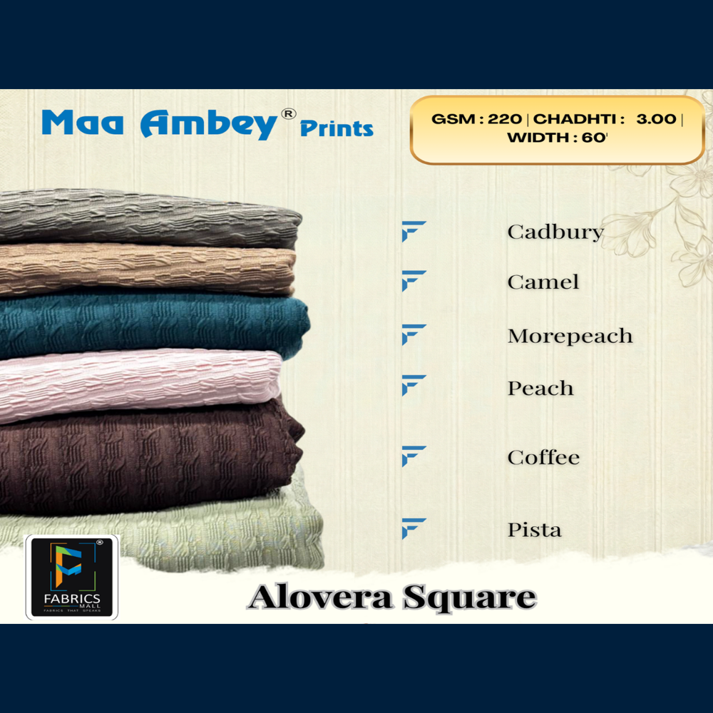 Alovera Square Fabric