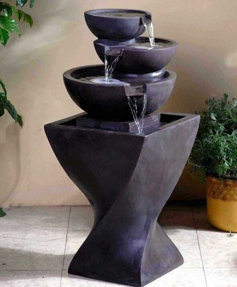 Black Marble Water Fountain