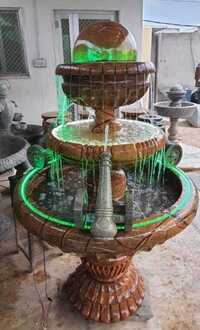 Outdoor Water Fountain - Color: Multicolor (stone Finish)
