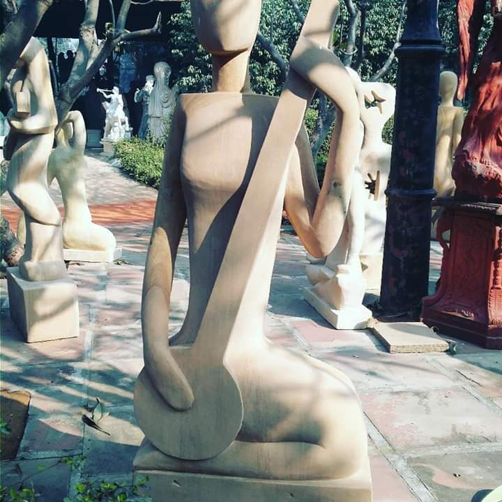 Outdoor Marble Sculpture