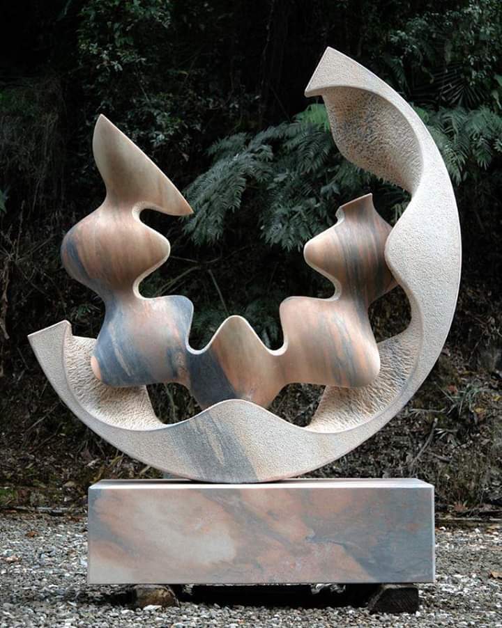 Outdoor Marble Sculpture