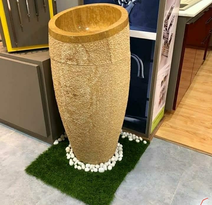 Marble Pedestal Wash Basin