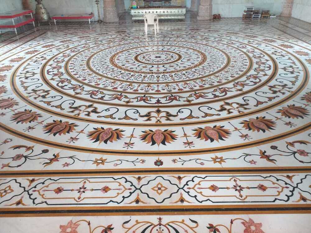 Marble Flooring Inlay Work
