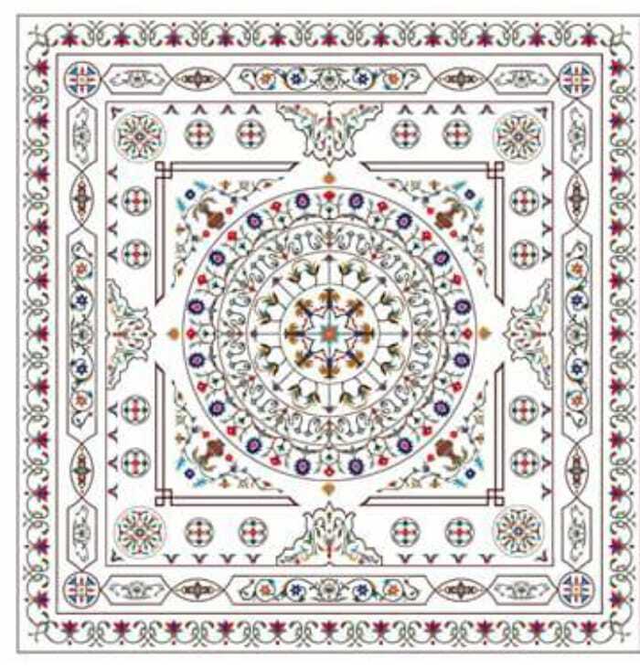Marble Inlay Flooring Service