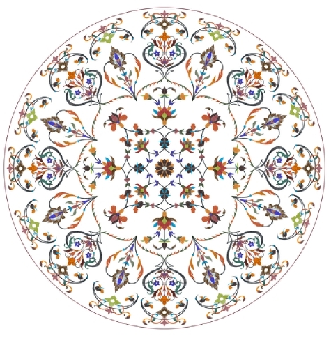 Marble Inlay Flooring Service