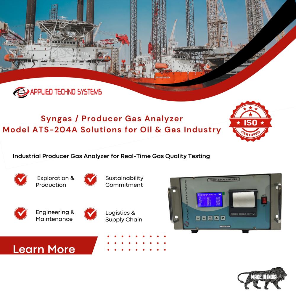 Process Gas Analyzer - Accuracy: +/-2 %