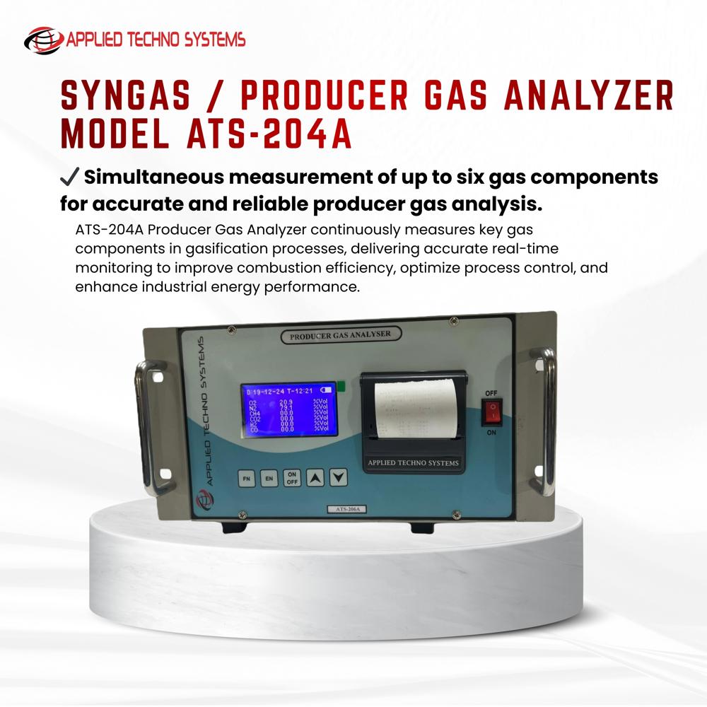 Process Gas Analyzer - Accuracy: +/-2 %