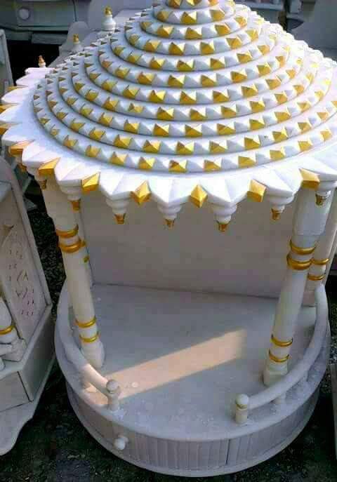 मार्बल उकेरा हुआ मंदिर कार्य