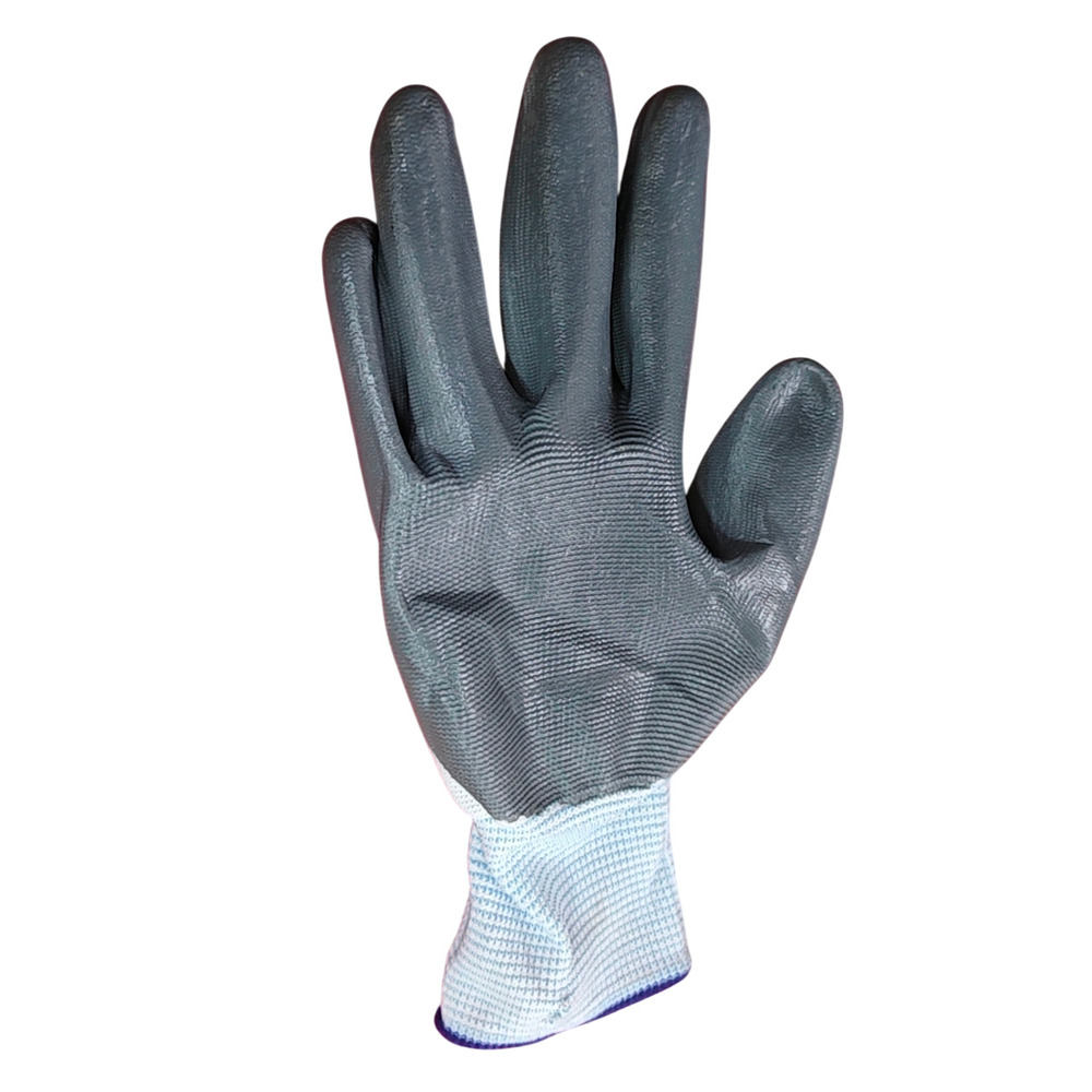 Nitrile Nylon Safety Work Hand Gloves