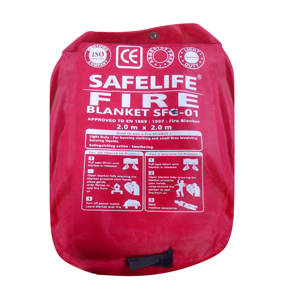 SFG01 Safelift 2x2m Fire Blanket