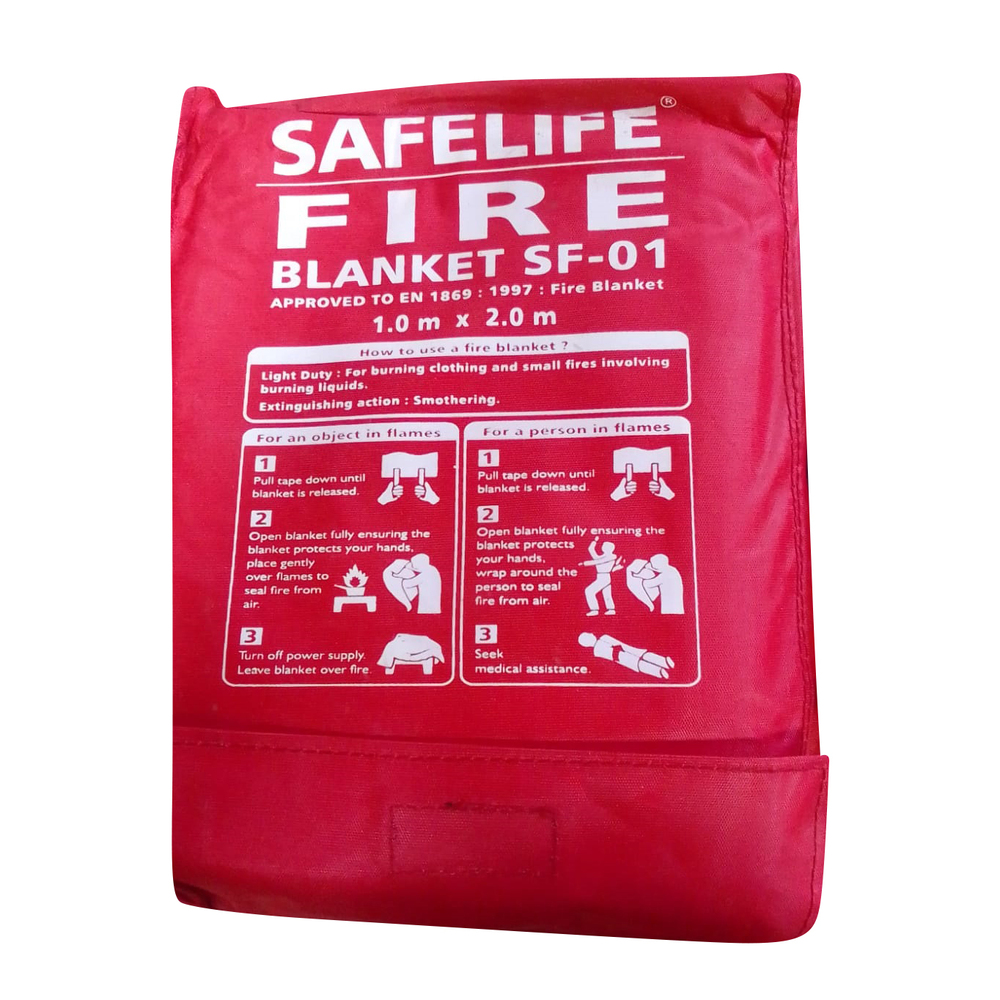 SF01 Safelift 1x2m Fire Blanket