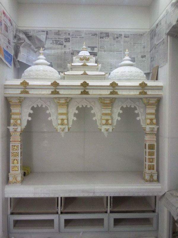 White Marble Carved Temple