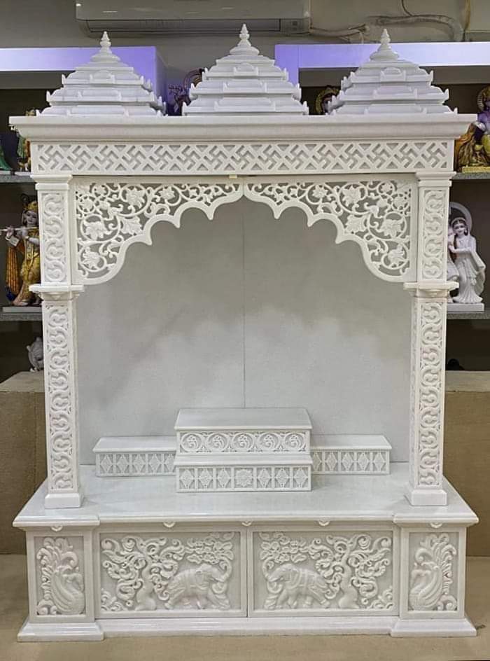 Marble Carved Temple For Home