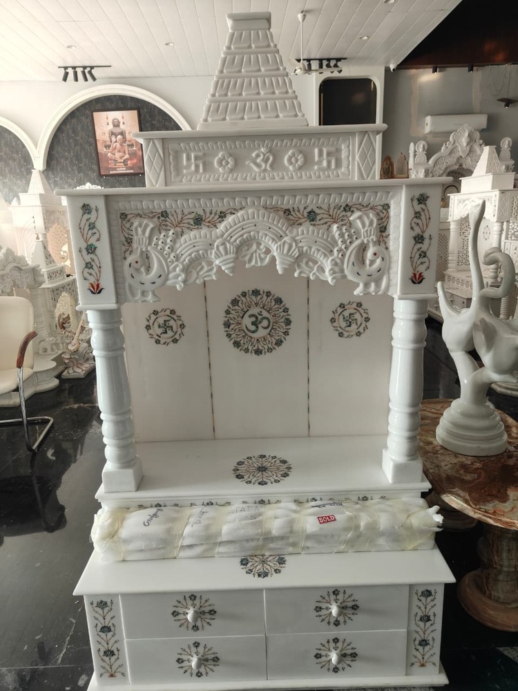 Marble Carved Temple For Home
