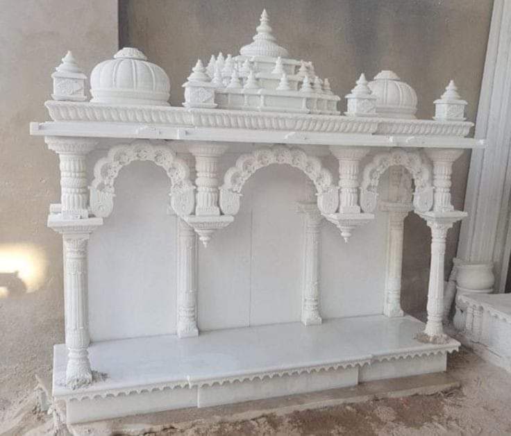Temple Construction Work - Color: White