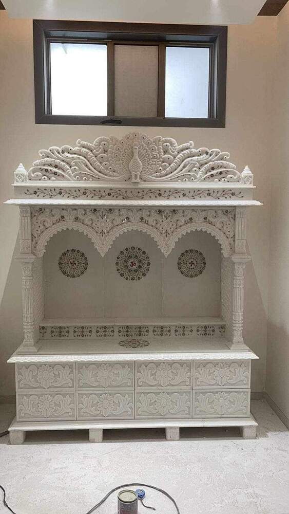 Temple Construction Work - Color: White