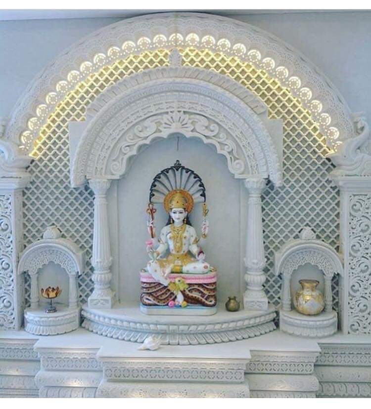 Temple Construction Work - Color: White