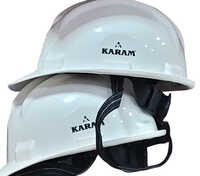 Karam White Safety Helmet