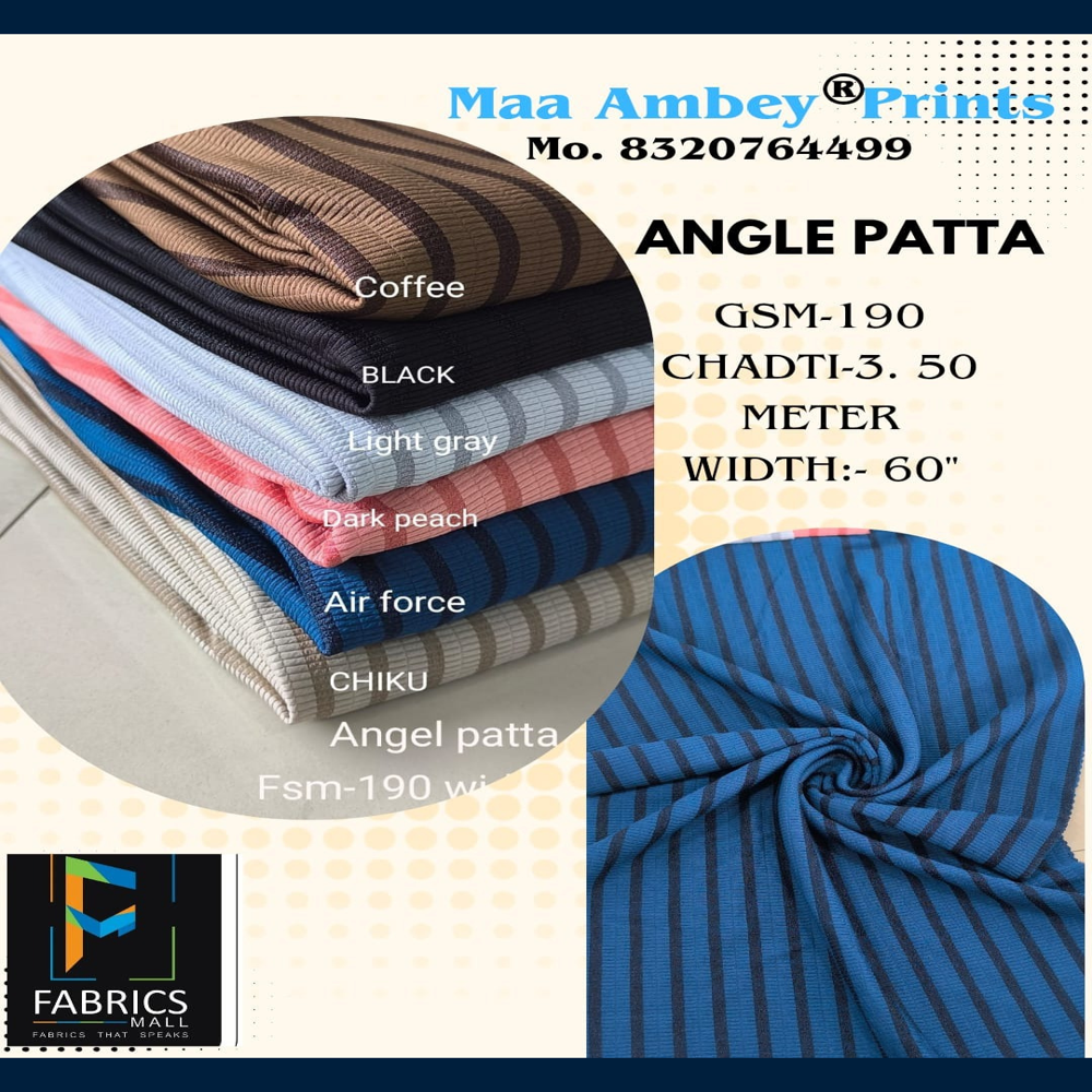 Angle patta Fabric
