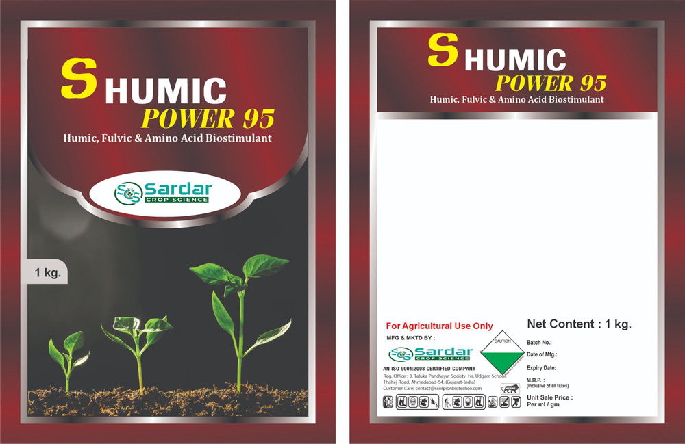 S Humic Power 95 Biostimulant