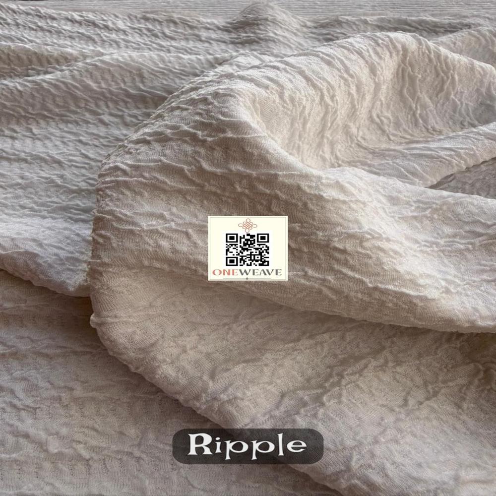 RIPPLE POLYESTER LYCRA FABRIC