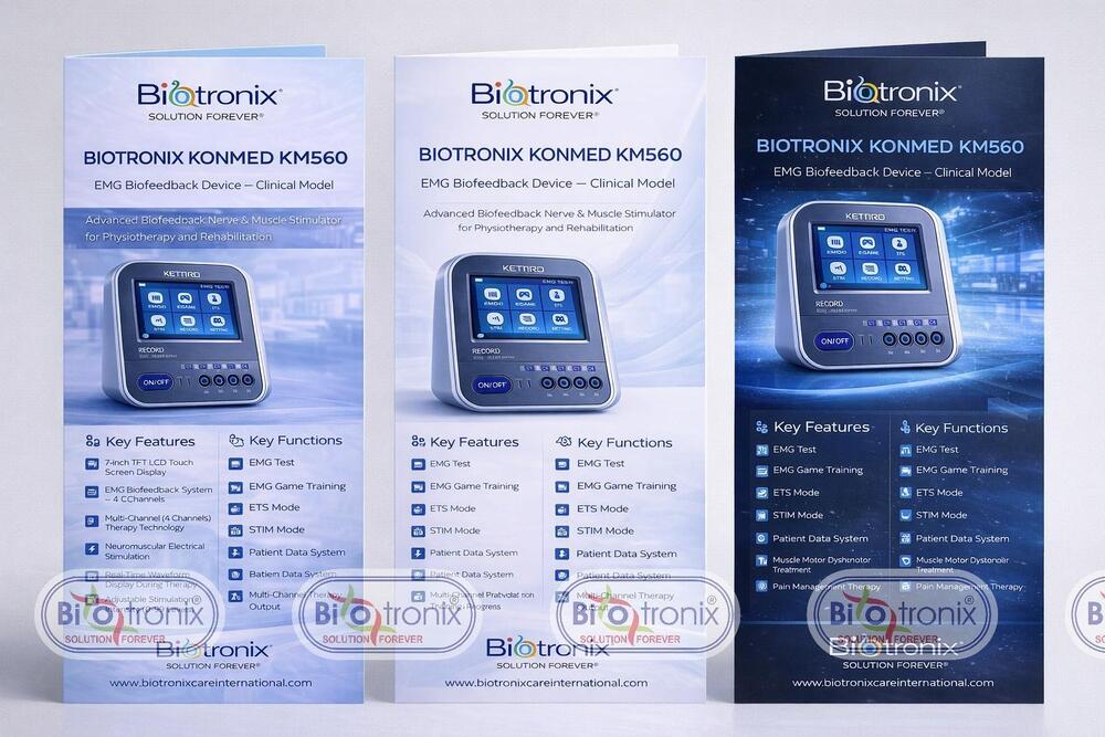 Konmed KM-560 EMG Biofeedback Machine with Therapy Settings
