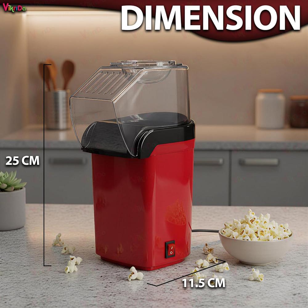 Hot Air Popper, Electric Popcorn Maker