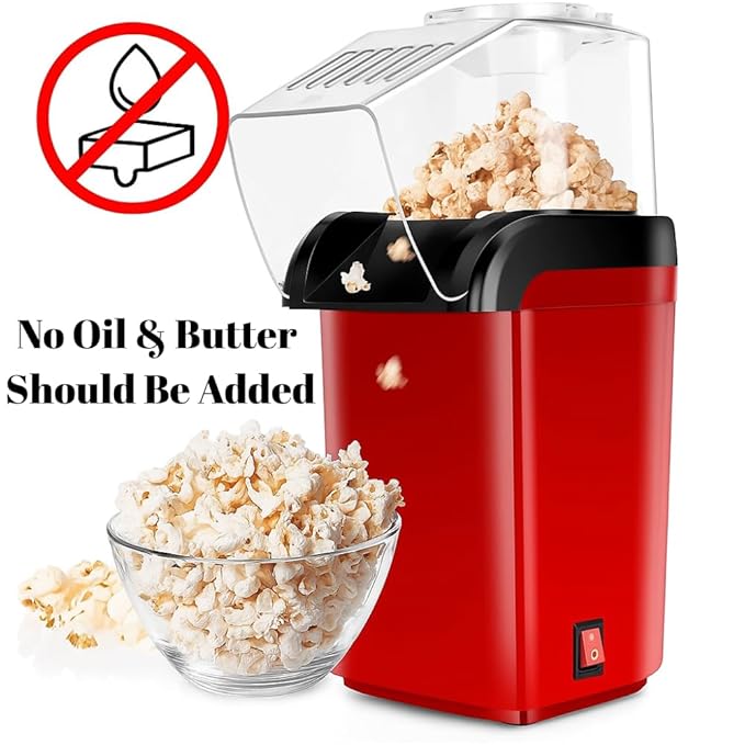 Hot Air Popper, Electric Popcorn Maker
