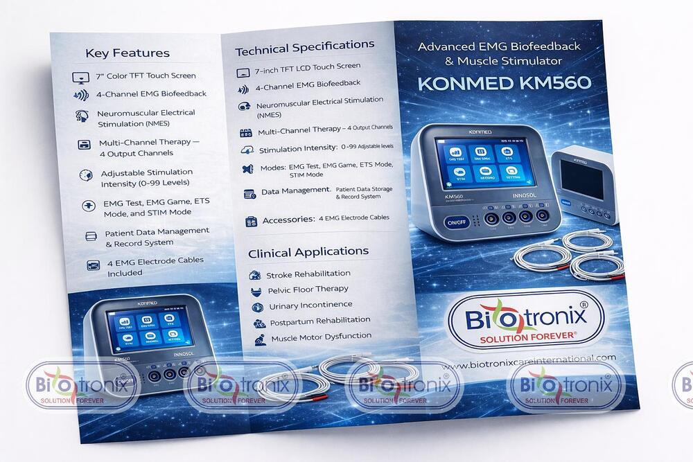 Konmed KM-560 EMG Biofeedback System with Muscle Coordination