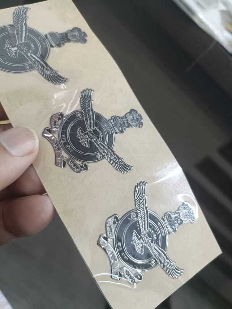 Black Metal Sticker