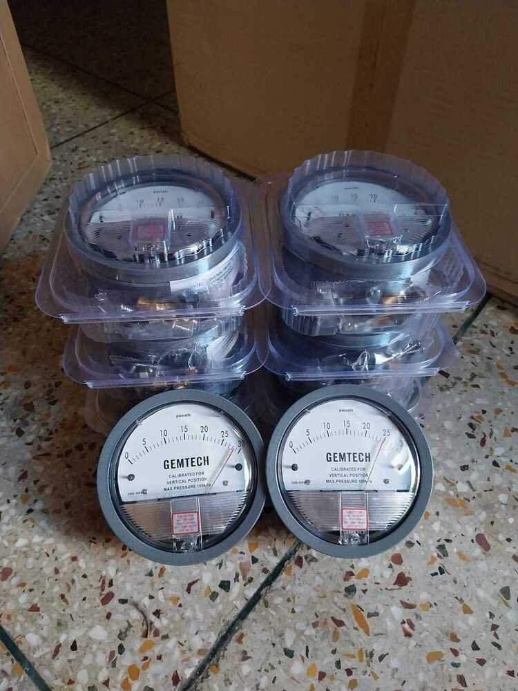 GEMTECH DIFFERENTIAL PRESSURE GAUGE IN Pragati Vihar Industrial Area Faridabad