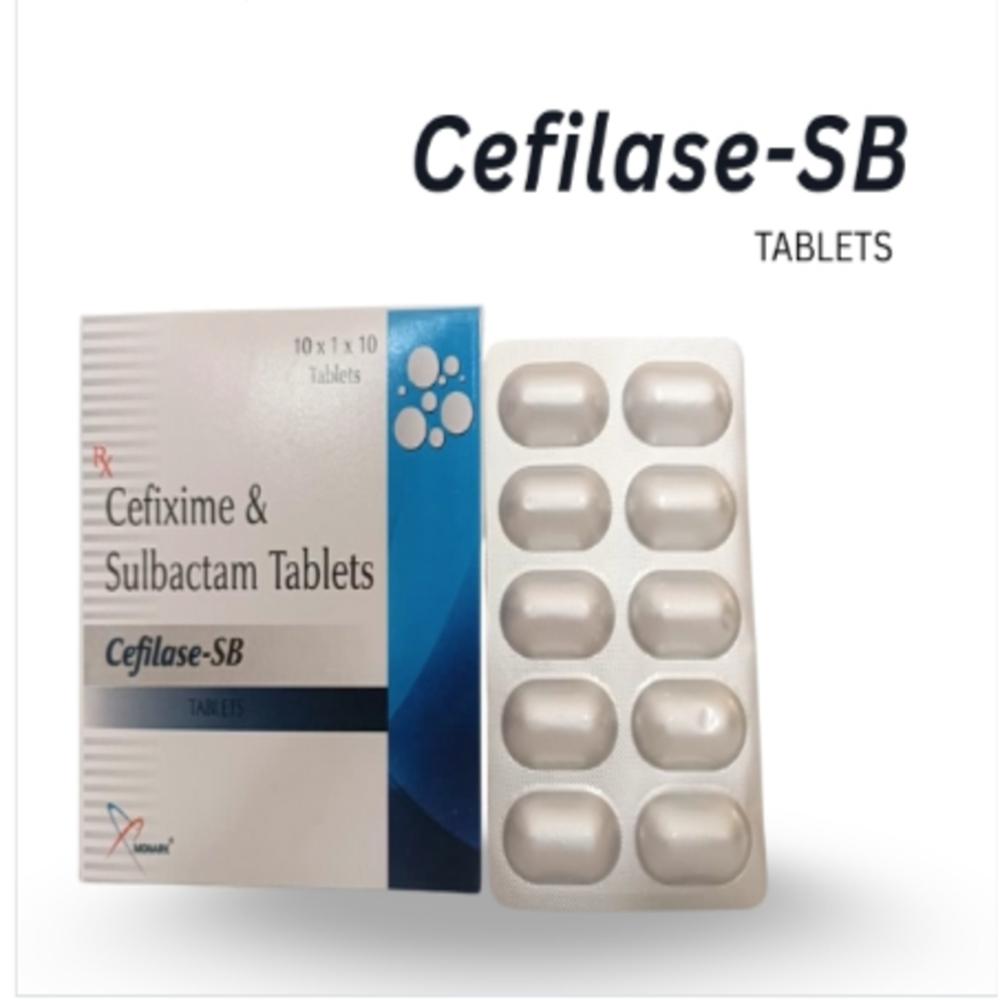 Cefixime 200mg + Sulbactam 150mg Tablet 